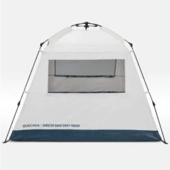 Quechua Abri De Camping 4 Places - Base Easy Fresh - Polyvalent, Instantané à Arceaux -Petromax Soldes Boutique abri de camping 4 places base easy fresh polyvalent instantane a arceaux 4