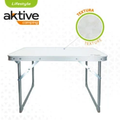 AKTIVE - Table Pliante . Table Basse Blanche En Aluminium - 40x60x40 Cm -Petromax Soldes Boutique aktive table pliante table basse blanche en aluminium 40x60x40 cm 2