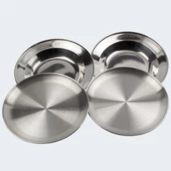 Assiette Camping Plate Et Creuse | Diamètre Env. 23 Cm | 2 Assiettes De Chaque -Petromax Soldes Boutique assiette camping plate et creuse diametre env 23 cm 2 assiettes de chaque 3
