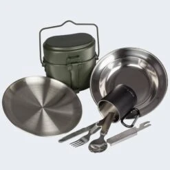 Batterie De Cuisine De Camping, Assiette Plate & Creuse, Couverts Et Tasse Set -Petromax Soldes Boutique batterie de cuisine de camping assiette plate and creuse couverts et tasse set 3