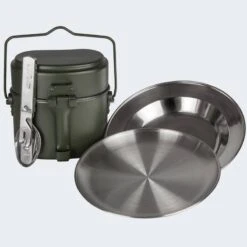 Batterie De Cuisine De Camping, Assiette Plate & Creuse Et Couverts Set 8 Batterie De Cuisine De Camping, Assiette Plate & Creuse Et Couverts Set -Petromax Soldes Boutique batterie de cuisine de camping assiette plate and creuse et couverts set 1