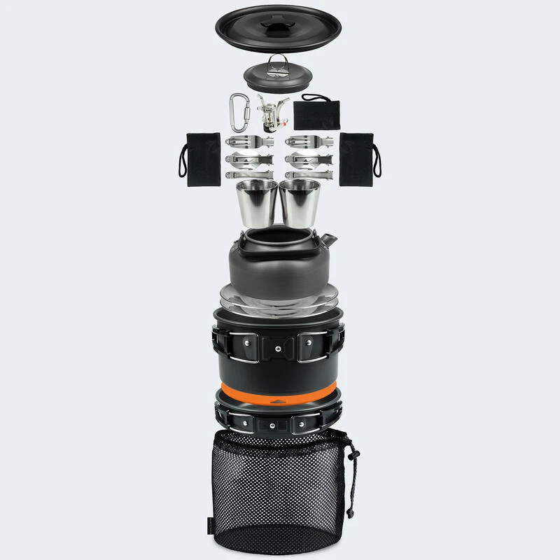 Batterie De Cuisine De Camping, Assiettes, Gobelets Et Couverts | Set Vaisselle 3 Batterie De Cuisine De Camping, Assiettes, Gobelets Et Couverts | Set Vaisselle – Image 3