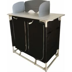 BAYASUN Meuble De Cuisine 4 Étagères Pieds Réglables Gris 7 BAYASUN Meuble De Cuisine 4 Étagères Pieds Réglables Gris -Petromax Soldes Boutique bayasun meuble de cuisine 4 etageres pieds reglables gris 2