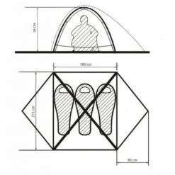 Borzhava 3 Alu - Tente Légère - 3 Personnes - Jaune -Petromax Soldes Boutique borzhava 3 alu tente legere 3 personnes jaune 4