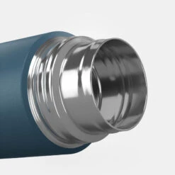 Quechua Bouteille Isotherme Inox 0,4L Avec Gobelet Pour La Randonnée - Bleu -Petromax Soldes Boutique bouteille isotherme inox 04l avec gobelet pour la randonnee bleu 6