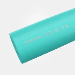 Quechua Bouteille Isotherme Inox 0,4L Avec Gobelet Pour La Randonnée - Turquoise -Petromax Soldes Boutique bouteille isotherme inox 04l avec gobelet pour la randonnee turquoise 2