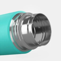 Quechua Bouteille Isotherme Inox 0,4L Avec Gobelet Pour La Randonnée - Turquoise -Petromax Soldes Boutique bouteille isotherme inox 04l avec gobelet pour la randonnee turquoise 6