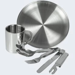 Camping Assiette Plate, Couverts Et Tasse Isotherme Set | Acier Inoxydable -Petromax Soldes Boutique camping assiette plate couverts et tasse isotherme set acier inoxydable 2