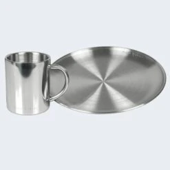Camping Assiette Plate Et Tasse Isotherme Set | Acier Inoxydable -Petromax Soldes Boutique camping assiette plate et tasse isotherme set acier inoxydable 2