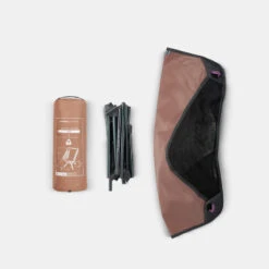 Quechua CHAISE BASSE PLIANTE DE CAMPING MH500 MARRON -Petromax Soldes Boutique chaise basse pliante de camping mh500 marron 2