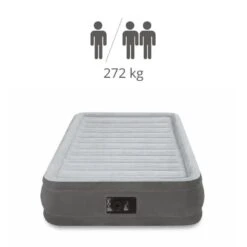 Intex Comfort-Plush 'Queen' - Lit Gonflable - 203x152x33cm - Compris Les Accessoires -Petromax Soldes Boutique comfort plush queen lit gonflable 203x152x33cm compris les accessoires 2