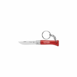 Couteau Porte Clé Opinel N°4 Inox-Rouge