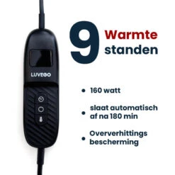 Couverture Électrique Luvego Avec Polaire/Sherpa - Brun Foncé -Petromax Soldes Boutique couverture electrique luvego avec polairesherpa brun fonce 3