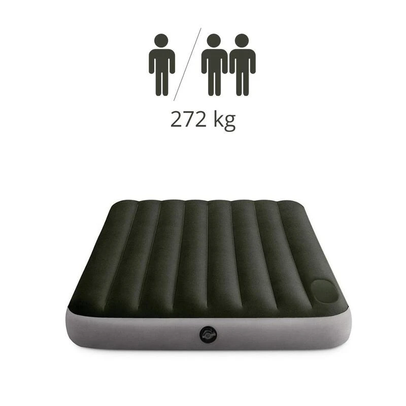 Intex Downy Full Airbed - Lit Gonflable - 191x137x25cm - Avec Accessoires 3 Intex Downy Full Airbed - Lit Gonflable - 191x137x25cm - Avec Accessoires â Image 3