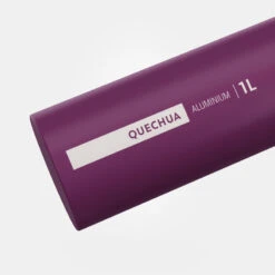 Quechua Gourde Alu 1L Avec Bouchon à Ouverture Rapide Pour La Randonnée - Violet -Petromax Soldes Boutique gourde alu 1l avec bouchon a ouverture rapide pour la randonnee violet 2