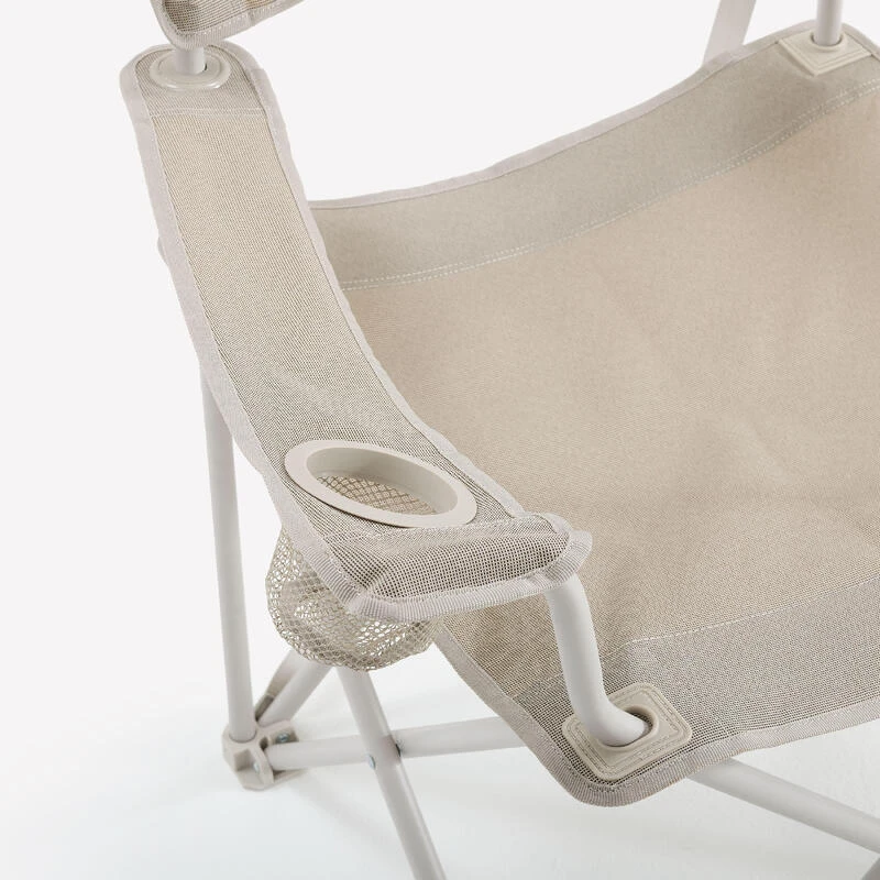 Quechua GRAND FAUTEUIL PLIANT POUR LE CAMPING - XL 5 Quechua GRAND FAUTEUIL PLIANT POUR LE CAMPING - XL â Image 5