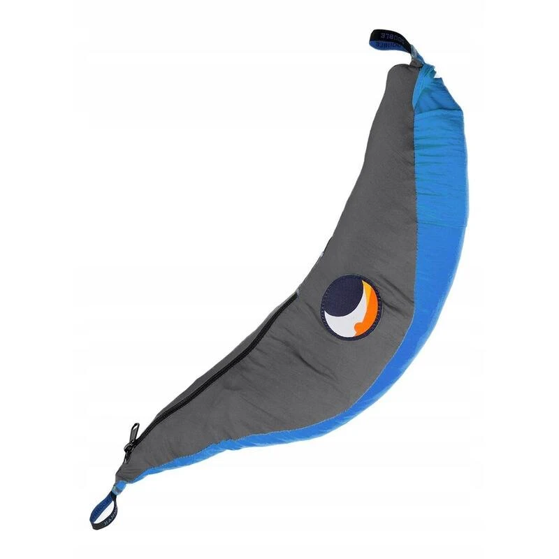 TICKET TO THE MOON Hamac Original Aqua / Gris Foncé 2 TICKET TO THE MOON Hamac Original Aqua / Gris Foncé – Image 2