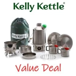 Kelly Kettle Kit Ultime 'Scout' - Acier Inoxydable NOUVEAU -Petromax Soldes Boutique kelly kettle kit ultime scout acier inoxydable nouveau 2