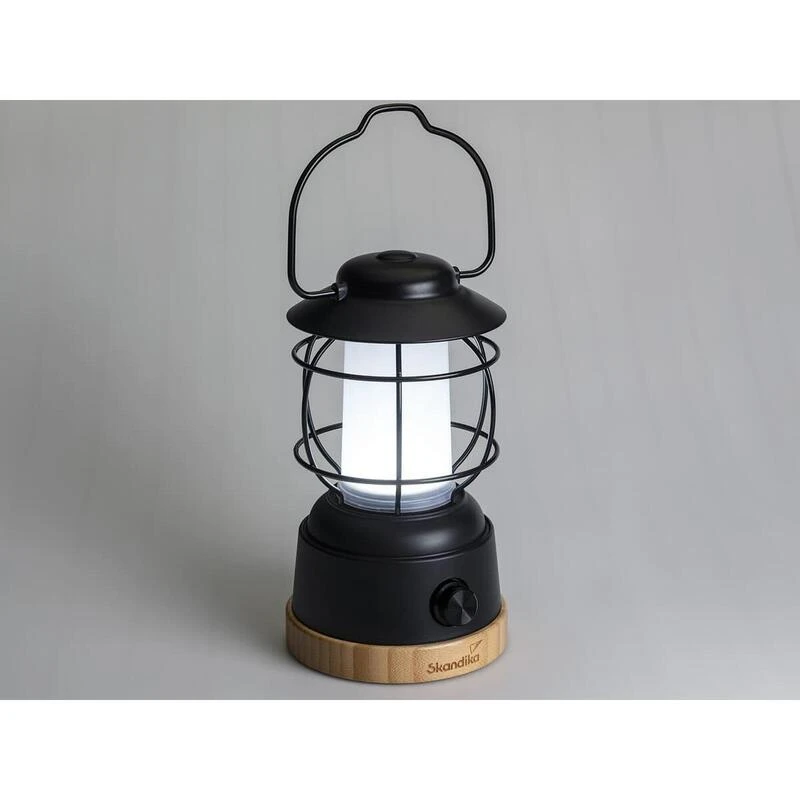 Lampe Lanterne De Camping LED Kiruna Jord - Rechargeable - USB - Bambou - Rétro 2 Lampe Lanterne De Camping LED Kiruna Jord - Rechargeable - USB - Bambou - Rétro – Image 2