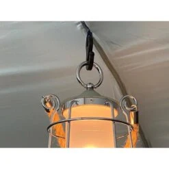 Lampe Lanterne De Camping LED Kiruna - Rechargeable - USB - Bambou - Style Rétro -Petromax Soldes Boutique lampe lanterne de camping led kiruna rechargeable usb bambou style retro 3