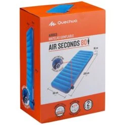 Quechua MATELAS GONFLABLE DE CAMPING - AIR SECONDS 80 CM - 1 PERSONNE 13 Quechua MATELAS GONFLABLE DE CAMPING - AIR SECONDS 80 CM - 1 PERSONNE -Petromax Soldes Boutique matelas gonflable de camping air seconds 80 cm 1 personne 3