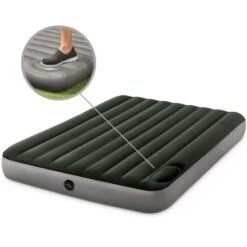 Matelas Gonflable - Intex Downy -2 Personnes - 152x203x25 Cm (BxLxH) -Petromax Soldes Boutique matelas gonflable intex downy 2 personnes 152x203x25 cm bxlxh 4