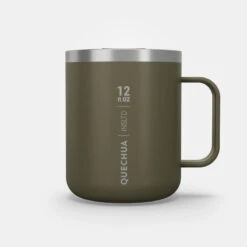 Quechua Mug MH500 Isotherme (double Paroi Inox) Camp Du Randonneur 0,38L Kaki -Petromax Soldes Boutique mug mh500 isotherme double paroi inox camp du randonneur 038l kaki 8