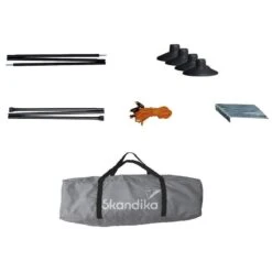 Paravent De Camping Bora - Brise-Vue - 6,0 X 1,4 M - Résistant Au Vent - Gris -Petromax Soldes Boutique paravent de camping bora brise vue 60 x 14 m resistant au vent gris 6