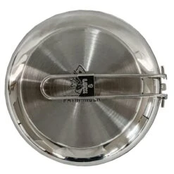 Pathfinder Poêle à Frire Pliable En Acier Inoxydable Avec Couvercle -Petromax Soldes Boutique pathfinder poele a frire pliable en acier inoxydable avec couvercle 4