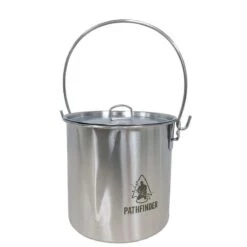 Pathfinder Pot En Acier Inoxydable Avec Couvercle (1,9 L)