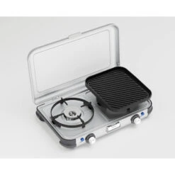 Campingaz Réchaud De Camping à Gaz 2 Feux Camp & Grill - Plancha, Grill Et Wok -Petromax Soldes Boutique rechaud de camping a gaz 2 feux camp and grill plancha grill et wok 2