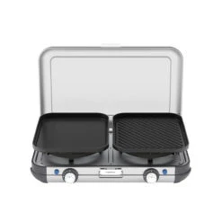 Campingaz Réchaud De Camping à Gaz 2 Feux Camp & Grill - Plancha, Grill Et Wok -Petromax Soldes Boutique rechaud de camping a gaz 2 feux camp and grill plancha grill et wok 3