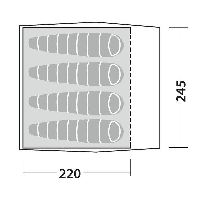 Robens Tente Yukon Shelter - Quatre Personnes 2 Robens Tente Yukon Shelter - Quatre Personnes â Image 2