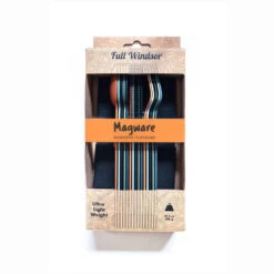 SET COMPLET DE 5 JEUX DE 3 COUVERTS MAGNÉTIQUES CAMPING EN ALUMINUM DUR - ÉTUI -Petromax Soldes Boutique set complet de 5 jeux de 3 couverts magnetiques camping en aluminum dur etui 3