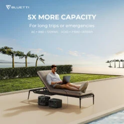 Station Électrique Portable BLUETTI AC60+B80+PV120 Pour Camping -Petromax Soldes Boutique station electrique portable bluetti ac60b80pv120 pour camping 2