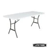 Table Rectangulaire Valise Pliante En Deux (183 X 70 Cm) LIFETIME #80642