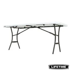 Table Rectangulaire Valise Pliante En Deux (183 X 70 Cm) LIFETIME #80642 7 Table Rectangulaire Valise Pliante En Deux (183 X 70 Cm) LIFETIME #80642 -Petromax Soldes Boutique table rectangulaire valise pliante en deux 183 x 70 cm lifetime 80642 2