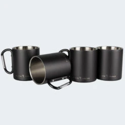 Tasse Thermique De Camping 300 Ml | Mousqueton | Acier Inoxydable | 4 Gobelets -Petromax Soldes Boutique tasse thermique de camping 300 ml mousqueton acier inoxydable 4 gobelets 2