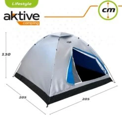 Tente 4 Hommes 205x205x130 Cm Aktive -Petromax Soldes Boutique tente 4 hommes 205x205x130 cm aktive 2