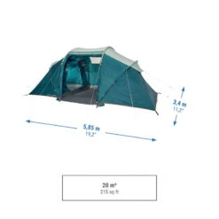 Quechua Tente à Arceaux De Camping - Arpenaz 4.2 - 4 Personnes - 2 Chambres -Petromax Soldes Boutique tente a arceaux de camping arpenaz 42 4 personnes 2 chambres 3