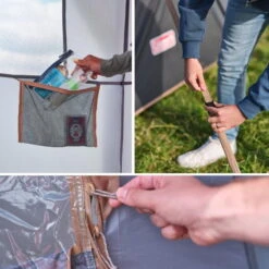 Tente Coleman 8 Personnes Octagon Gris -Petromax Soldes Boutique tente coleman 8 personnes octagon gris 5