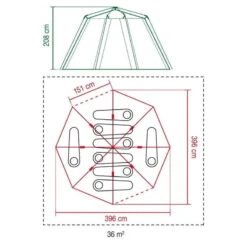 Tente Coleman Octagon Blackout 8 -Petromax Soldes Boutique tente coleman octagon blackout 8 5