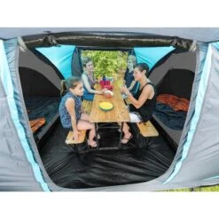 Tente Dôme Hammerfest 4 Sleeper Protect - Sol Cousu - 4 Pers - 2 Cabines Noires -Petromax Soldes Boutique tente dome hammerfest 4 sleeper protect sol cousu 4 pers 2 cabines noires 2