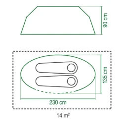 Coleman Tente Galiano Bleue - 2 Personnes -Petromax Soldes Boutique tente galiano bleue 2 personnes 5