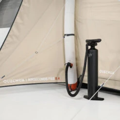 Quechua Tente Gonflable De Camping - Air Seconds 8.4 F&B - 8 Places - 4 Chambres -Petromax Soldes Boutique tente gonflable de camping air seconds 84 f and b 8 places 4 chambres 7